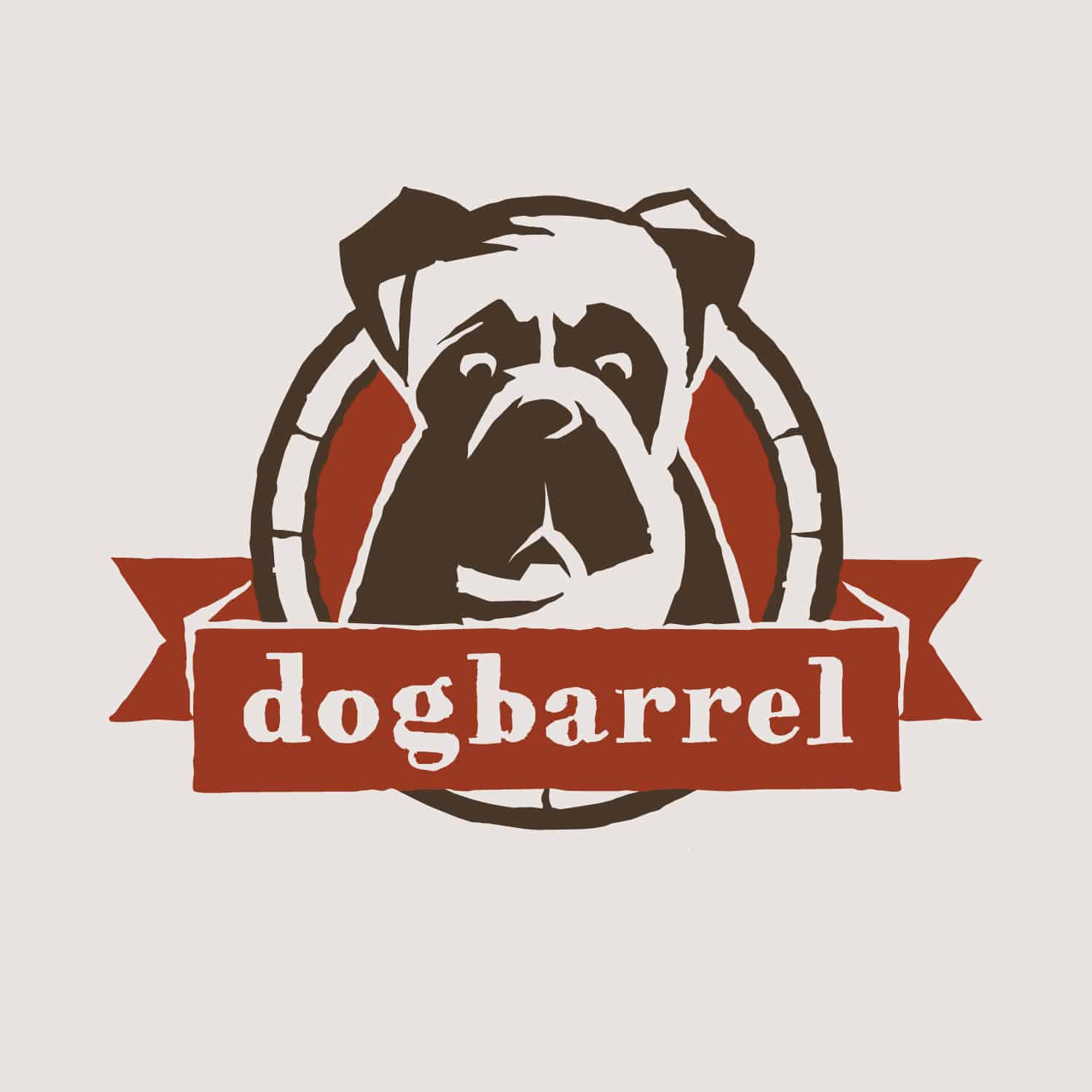 dogbarrel-seven13-logo-design dogbarrel logo