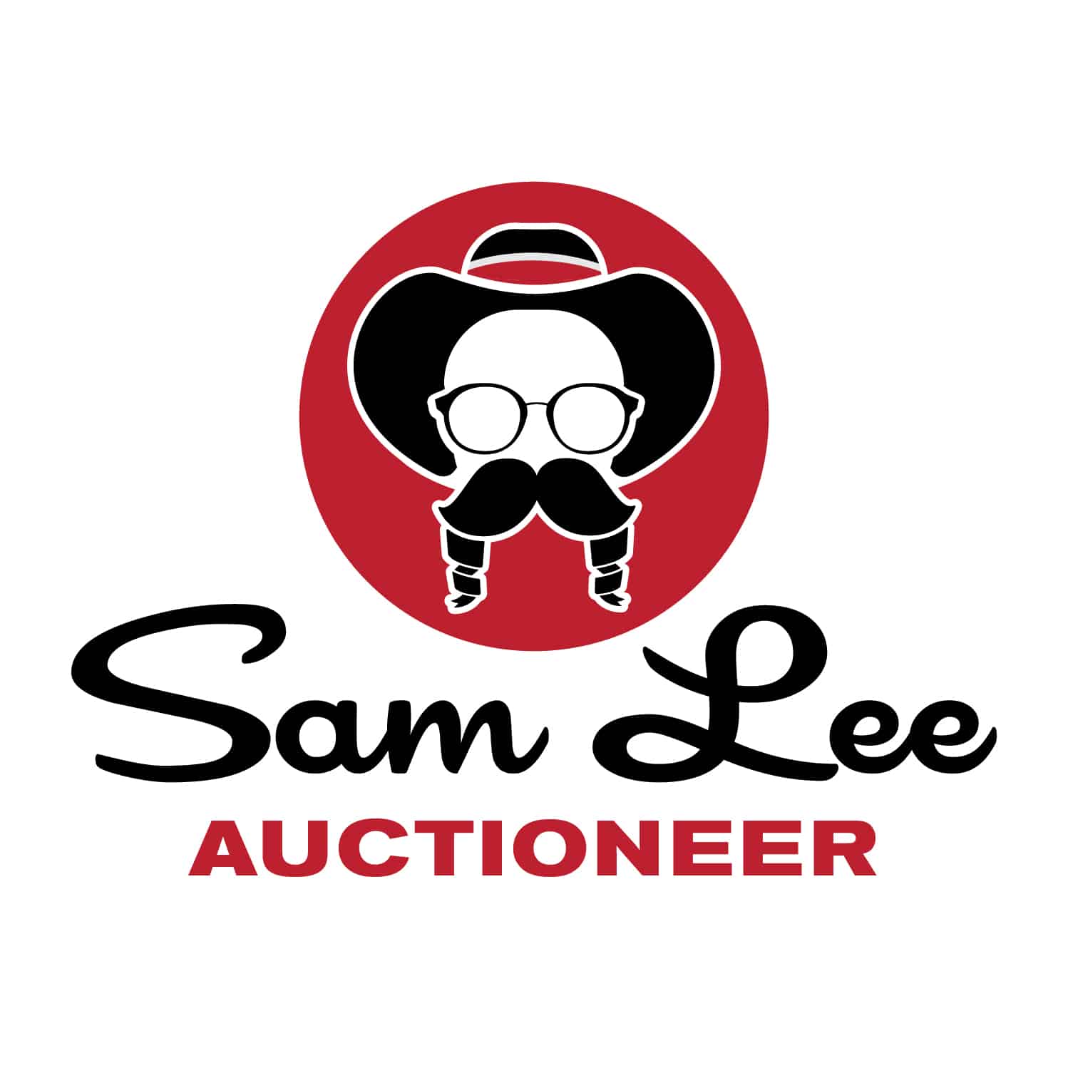 sam-lee-auctioneer-seven13-logo-design sam lee auctioneer logo