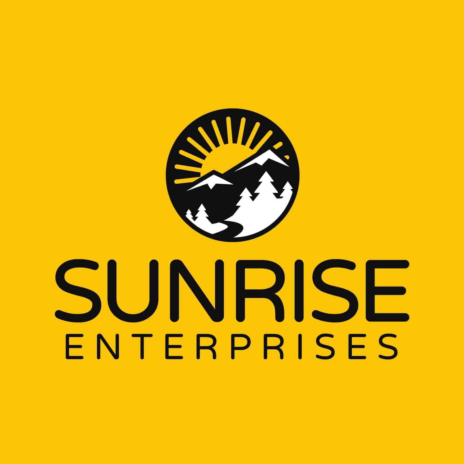 sunrise-enterprises-seven13-logo-design sunrise enterprises logo