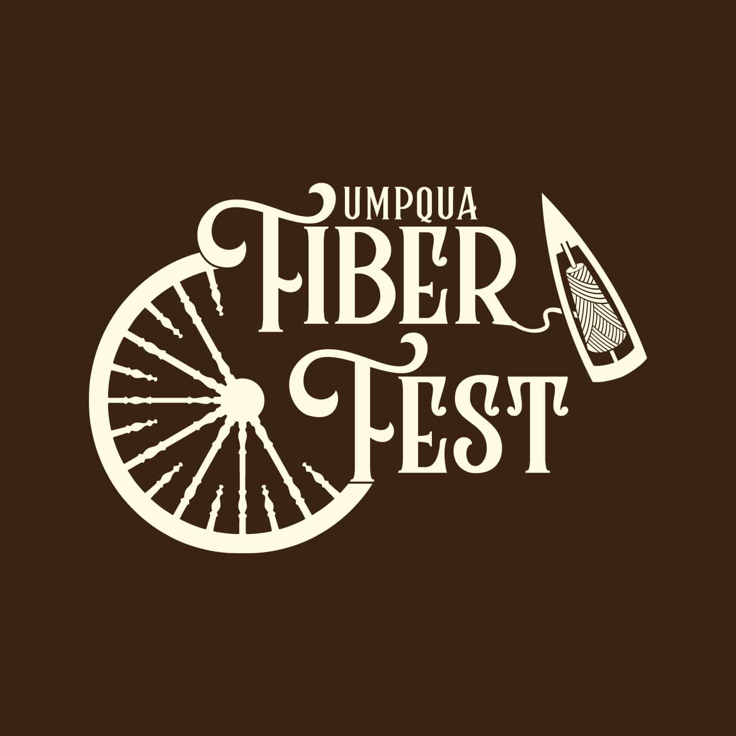 umpqua-fiber-fest-seven13-logo-design umpqua fiber fest logo